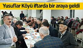 Yusuflar Köyü iftarda bir araya geldi