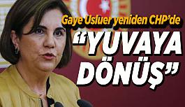 Gaye Usluer yeniden CHP’de