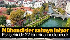 Mühendisler, Eskişehir'deki 23 mahallede saha çalışmasına başlıyor