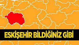 Eskişehir sarı başladı kırmızı oldu