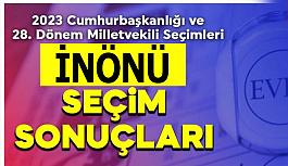 İnönü’de 14 Mayıs 2023 seçim sonuçları belli oldu