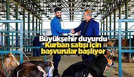 Kurbanlık satışı başvuruları başlıyor