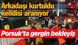 Porsuk Çayı’nda düşen çocuğa ulaşılmaya çalışılıyor