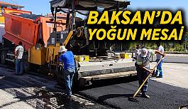 Baksan Sanayi Sitesi’nde yoğun çalışma