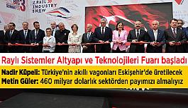 Eskişehir raylı sistemler fuarı başladı: Yurtiçi ve yurtdışından 60’ın üzerinde katılımcı katılıyor