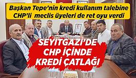 Seyitgazi Belediye Başkanı Uğur Tepe'ye CHP'li meclis üyelerinden onay çıkmadı