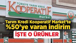 Tarım Kredi Kooperatif Market’te indirim: Temel ihtiyaç ürünleri ile temizlik malzemelerinde yüzde 50