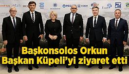 Türkiye'nin Bulgaristan Burgaz Başkonsolosu Tolga Orkun EOSB'yi ziyaret etti