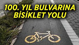 100. Yıl Bulvarına bisiklet yolu