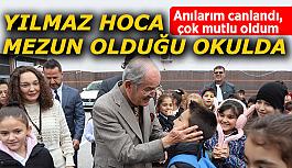 Büyükerşen’e mezun olduğu okulda karne sürprizi