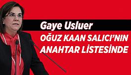 Gaye Usluer Salıcı’nın listesinde