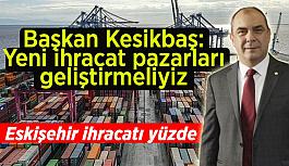 Eskişehir ihracatı yüzde 12,4 artarak 1,3 milyar dolar oldu