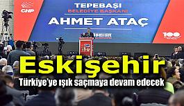 Ahmet Ataç: 1999’dan bu yana Tepebaşı’nda ve Eskişehir’de yazdığımız seçim başarılarına, bir yenisini daha ekleyeceğiz