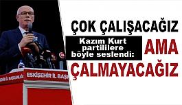 Kazım Kurt: Türkiye’ye milliyetçiliği öğrettiğimiz için MHP’li dostlarımızdan oy alıyoruz