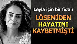 Leyla için fidan kampanyası