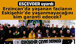 ESÇEVDER: Erzincan'ı gösterdi Eskişehir'i uyardı