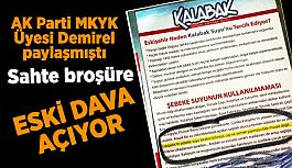 İşler çığırından çıktı: AK Partiler sahte broşürü paylaştı ESKİ davayı açtı