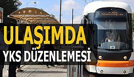 Tramvay ve otobüsler cumartesi ve pazar günü hafta içi programına göre çalışacak