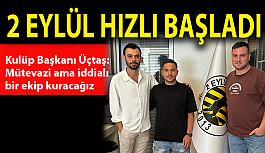 2 Eylül SK Başkanı Üçtaş: Mütevazi ama iddialı bir ekip kuracağız