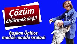 Başkan Ünlüce: Sorunu inkar ederek de slogan atarak da çözemeyiz