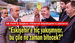 AK Parti İl Başkanı Albayrak Asarcıklı Caddesi’nde vatandaşları dinledi