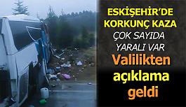 Eskişehir Seyitgazi yolunda kaza: 1 kişi hayatını kaybetti 41 yolcu yaralandı
