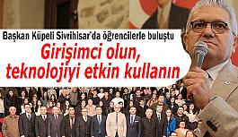 Başkan Küpeli Sivrihisar’da öğrencilerle...