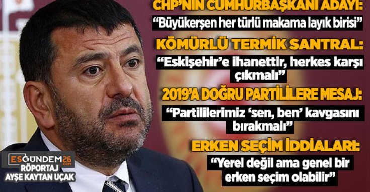 CHP Genel Başkan Yardımcısı Veli Ağbaba