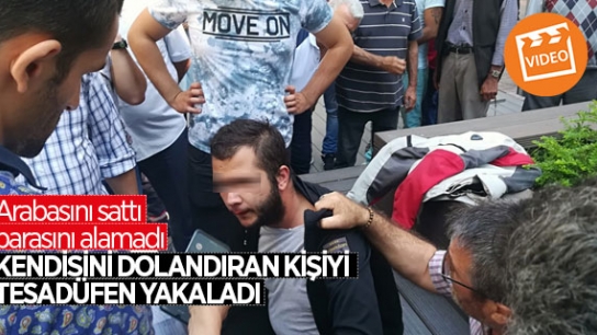 ESKİŞEHİR’DE İLGİNÇ OLAY! DOLANDIRICIYI TESADÜFEN YAKALADI