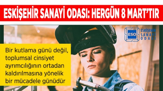 ESO’dan anlamlı 8 Mart mesajı